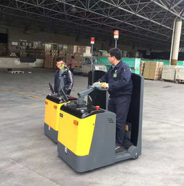 Central Ride Electric Order Picker Forklift For Long Distance Pallet Moving